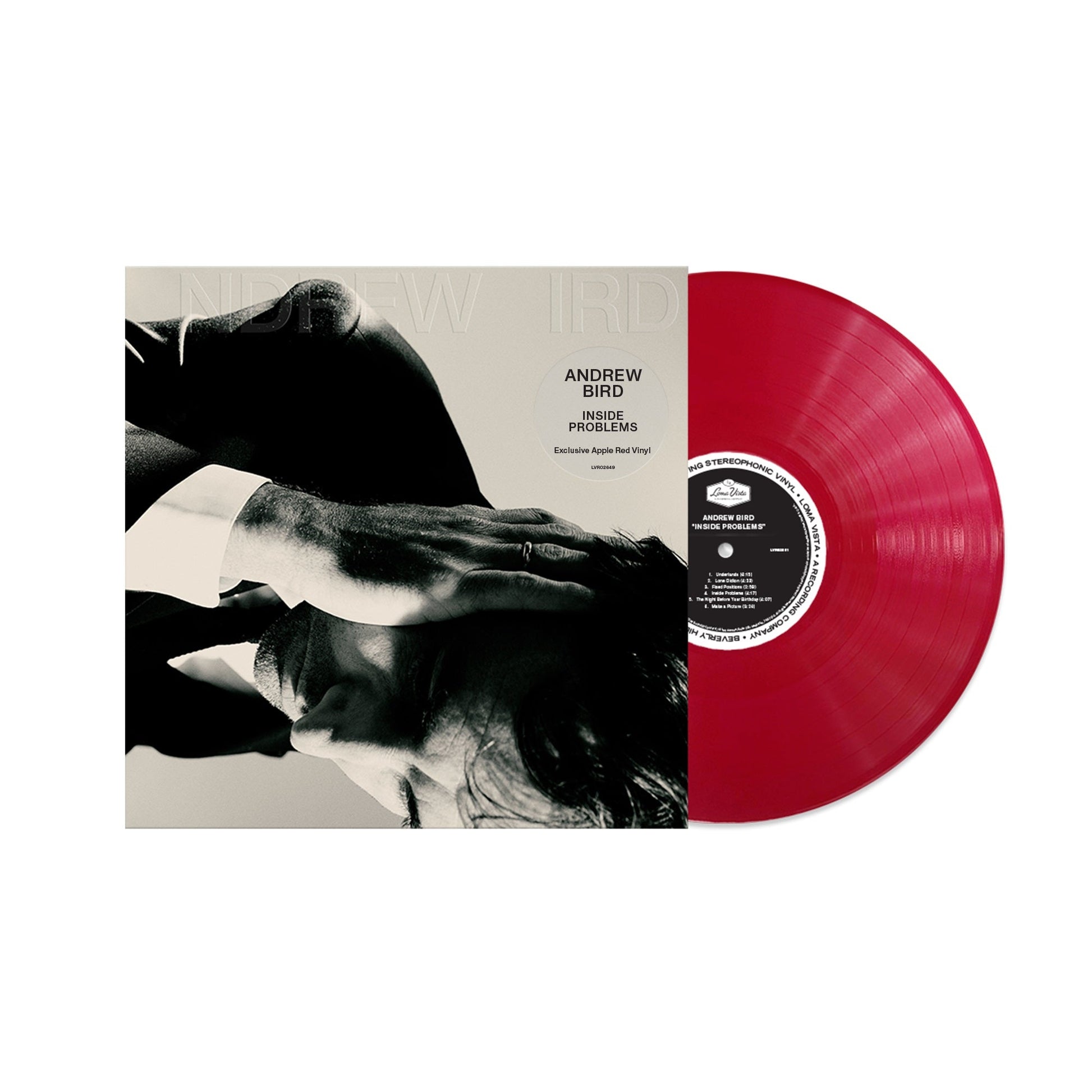 Andrew Bird | Inside Problems (Indie Exclusive, Colored Vinyl, Apple Red) - Vinyl