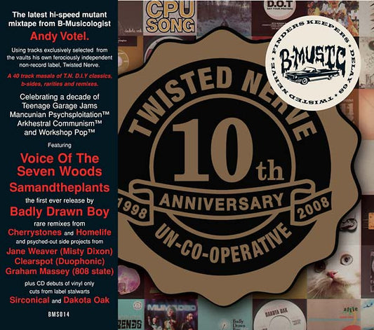 ANDY VOTEL | Twisted Nerve 10th Anniversary Mix - CD