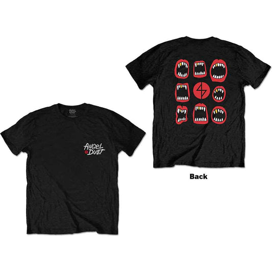 Angel Dust | Mouth Repeat - T-Shirt Black