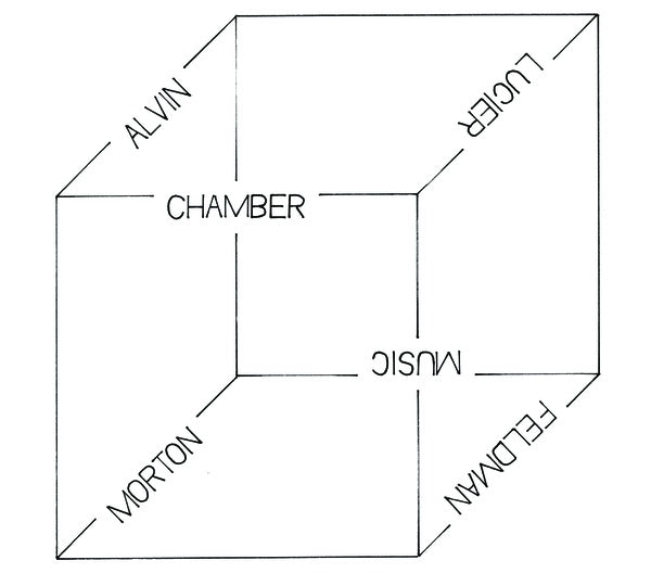 ANTHONY BURR AND CHARLES CURTIS | Chamber Music: Alvin Lucier & Morton Feldman - CD
