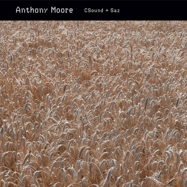 Anthony Moore | C-Sound + Saz - CD