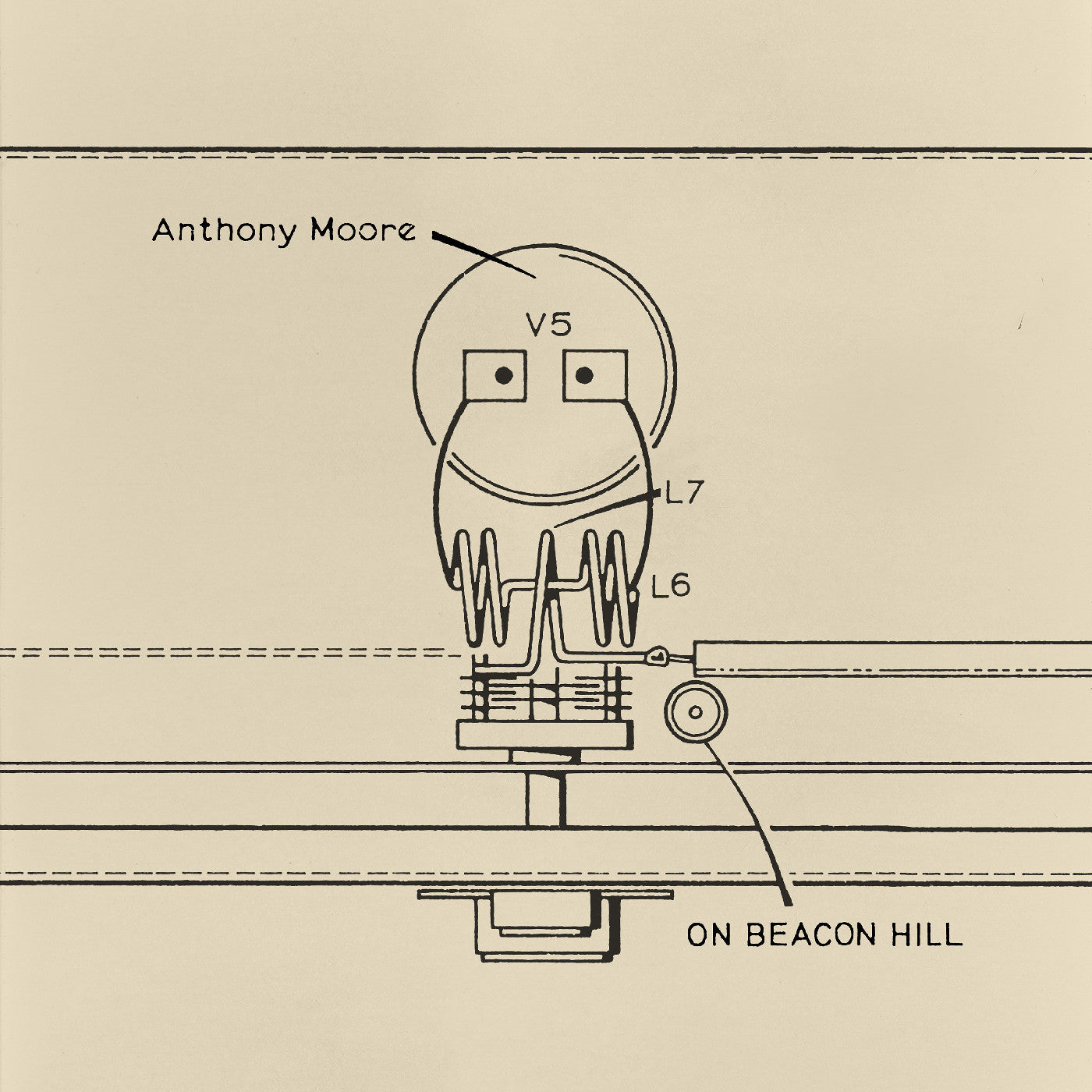 Anthony With Aka & Friends Moore | On Beacon Hill - Vinyl