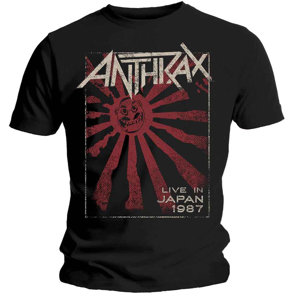 Anthrax | Live in Japan - T-Shirt Black