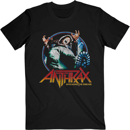 Anthrax | Spreading Vignette - T-Shirt Black