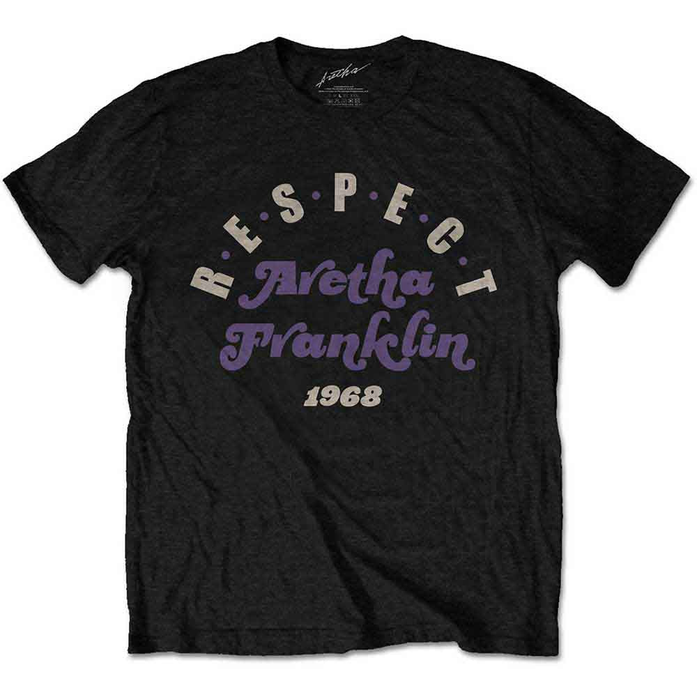 Aretha Franklin | Respect - T-Shirt Black