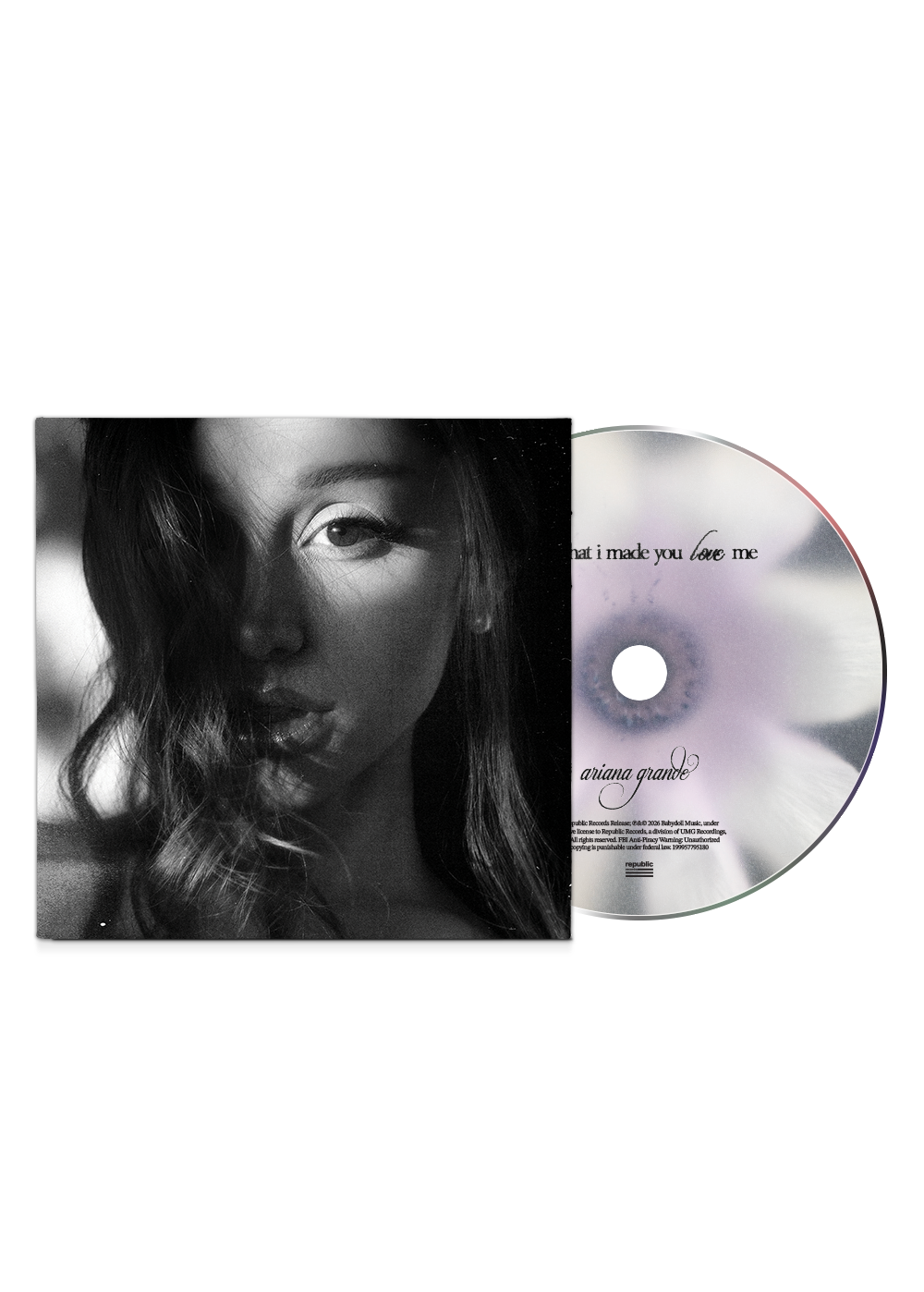 Ariana Grande | Hate That I Made You Love Me [A Cappella] [CD Single] - CD