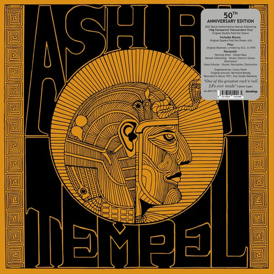 ASH RA TEMPEL | Ash Ra Tempel (Transparent Vinyl) - Vinyl