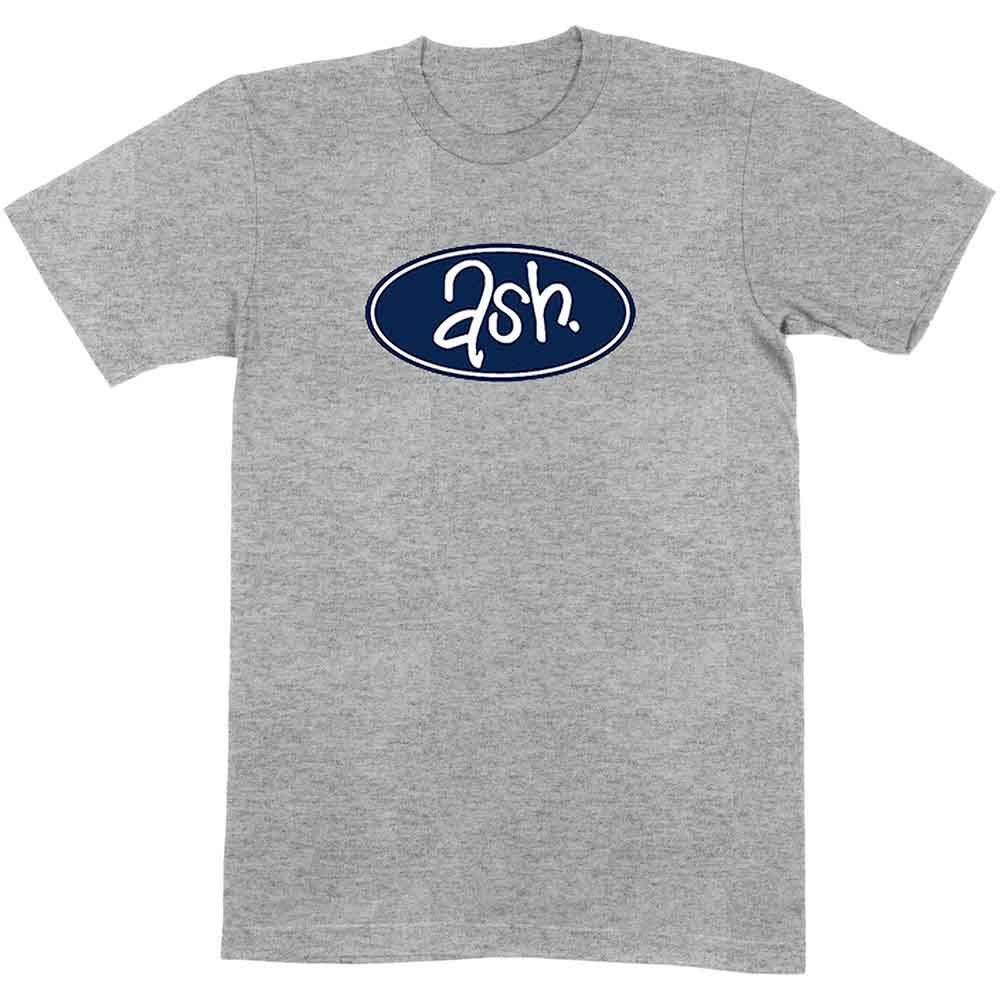 Ash | Retro Logo - T-Shirt Black