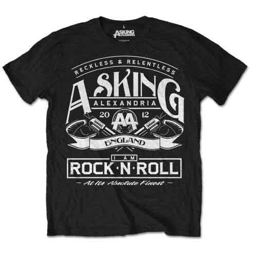 Asking Alexandria | Rock 'n Roll - T-Shirt Black
