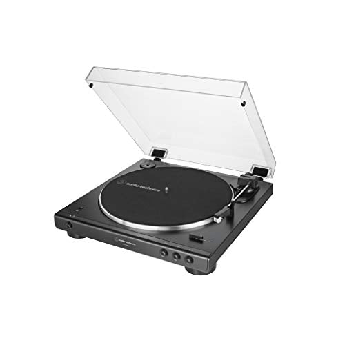 Audio-Technica | AT-LP60XBT-BK Fully Automatic Belt-Drive Stereo Turntable, Black - Turntables