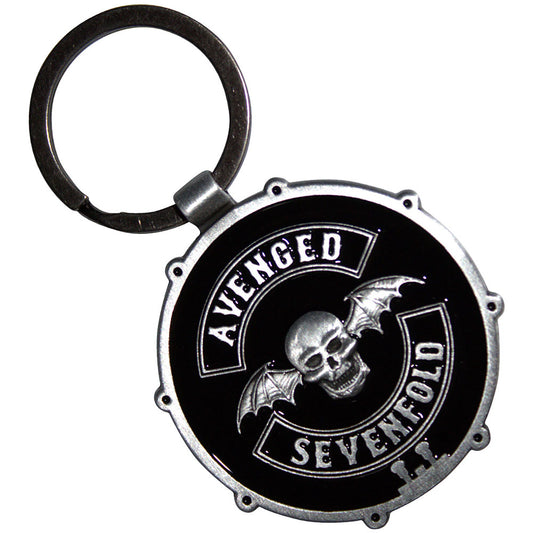 Avenged Sevenfold | Deathbat Crest Drum Double-Sided -