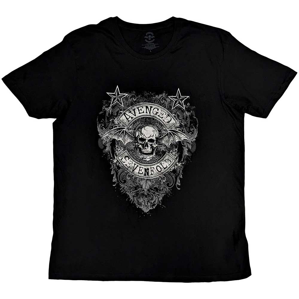 Avenged Sevenfold | Stars Flourish - T-Shirt Black