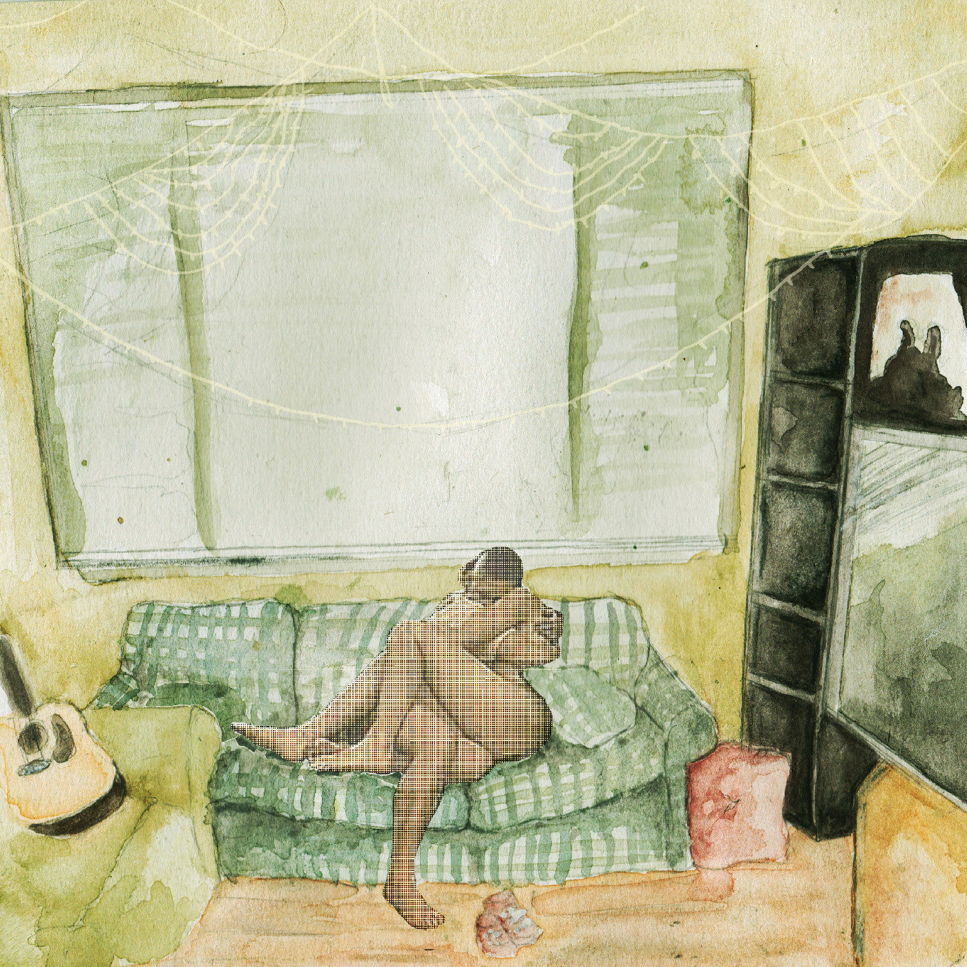 Awakebutstillinbed | What People Call Low Self-Esteem Is Really Just Seeing Yourself The Way That Other People See You (Forest Green & Sea Glass Split Vinyl) - Vinyl