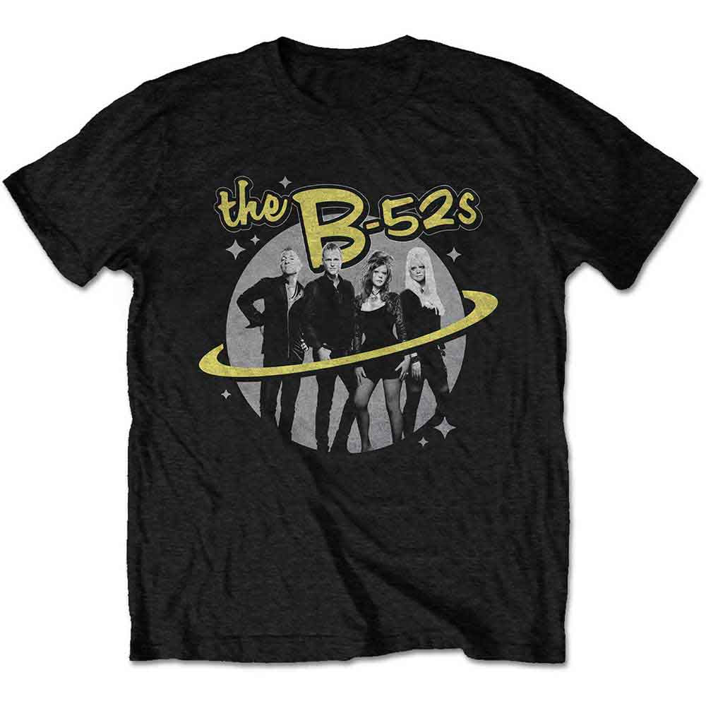B52s | Saturn Photo - T-Shirt Black