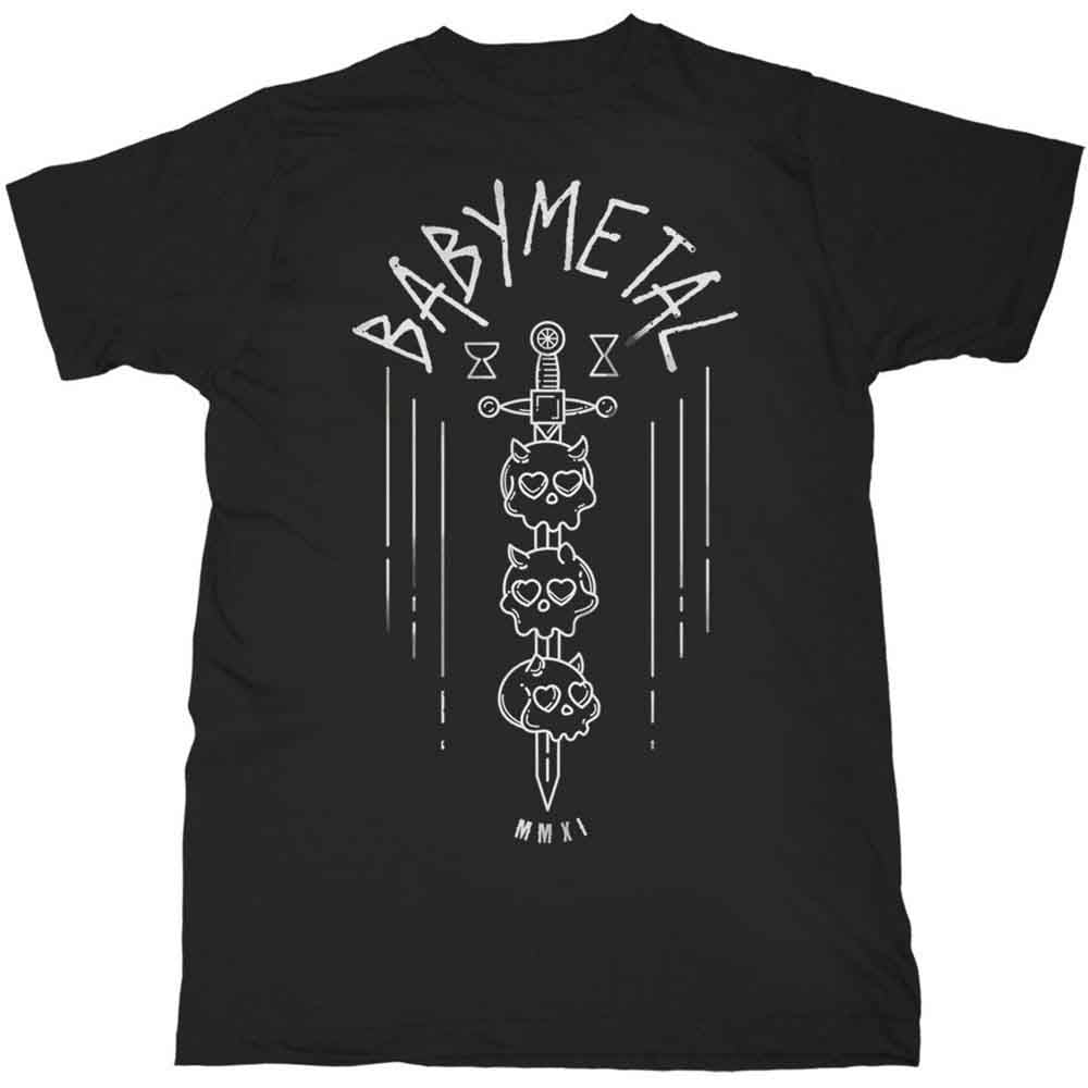 Babymetal | Skull Sword - T-Shirt Black