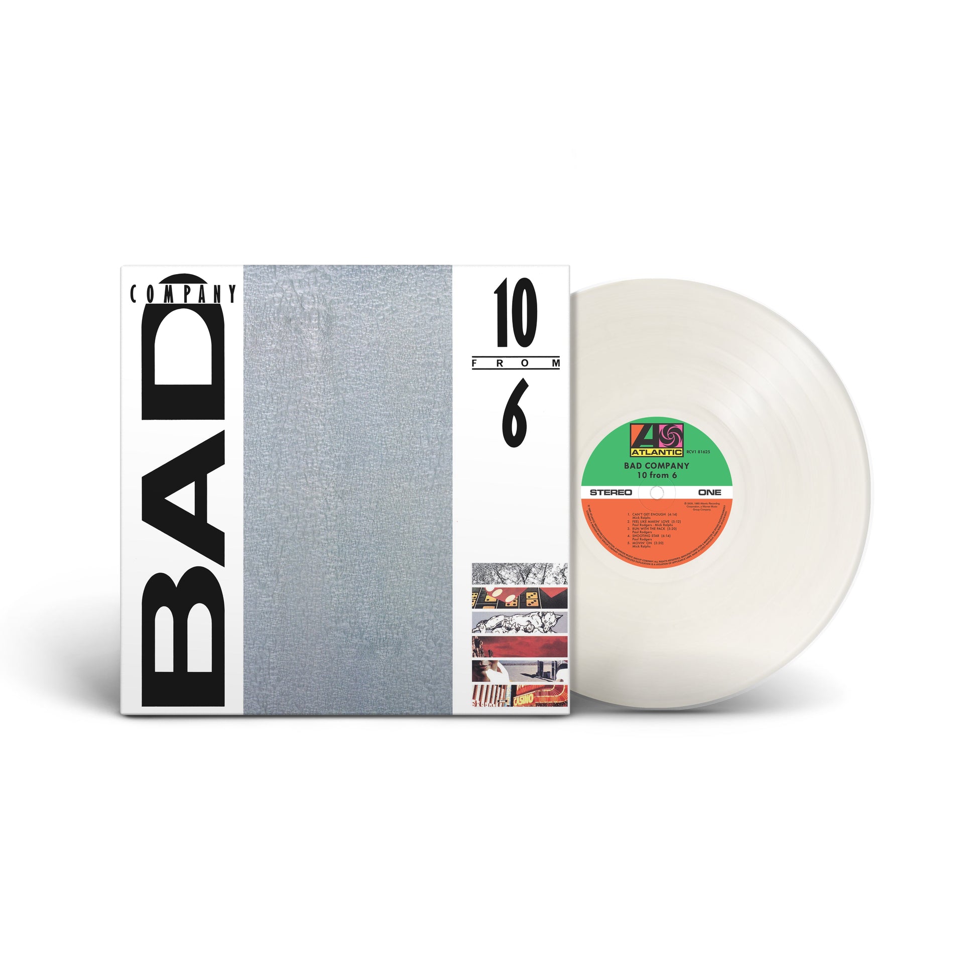 Bad Company | 10 From 6 (ROCKTOBER) (Translucent Milky Clear Vinyl) - Vinyl