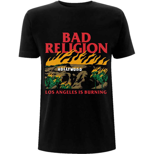 Bad Religion | Burning Black - T-Shirt Black