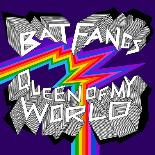 Bat Fangs | Queen Of My World (YELLOW VINYL) - Vinyl