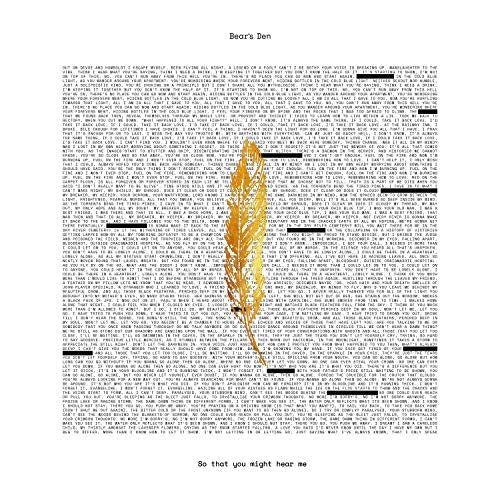 Bear's Den | So that you might hear me [LP] - Vinyl