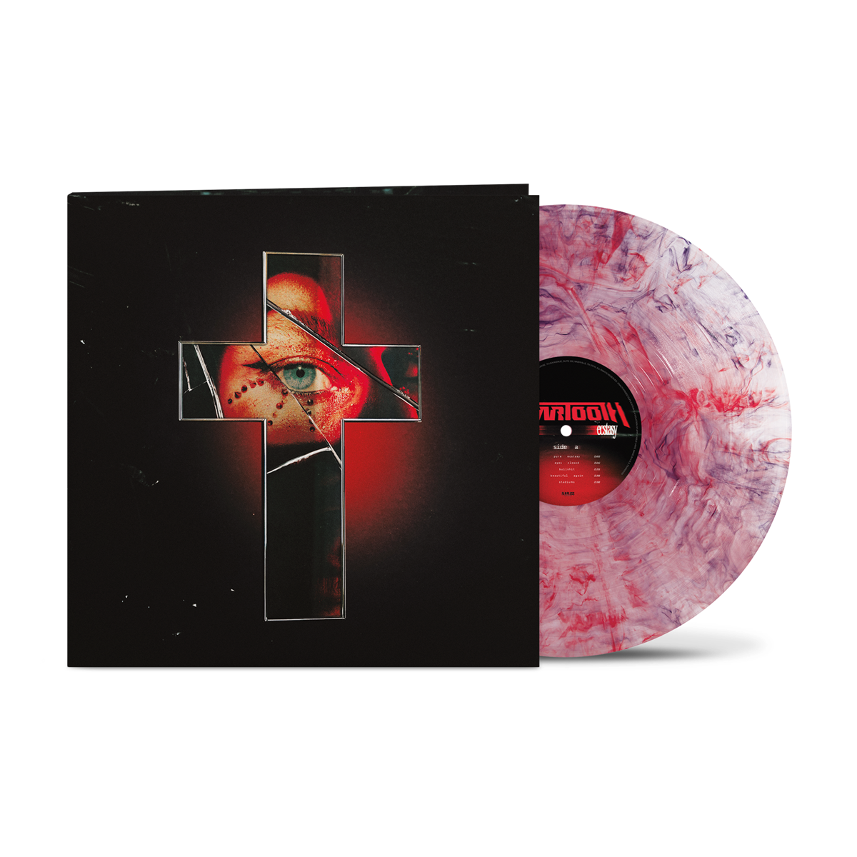 Beartooth | Pure Ecstasy (Indie Exclusive, Limited Edition, "Bloodshot" Colored Vinyl) - Vinyl