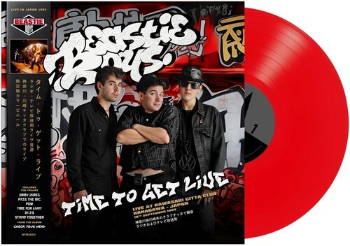Beastie Boys | Time To Get Live: Japan 1992 (Indie Exclusive, Red Colored Vinyl, Limited Edition) - Vinyl