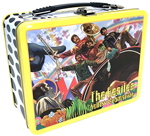 BEATLES ALEX ROSS YELLOW SUBMARINE TIN TOTE | BEATLES ALEX ROSS YELLOW SUBMARINE TIN TOTE - Collectibles