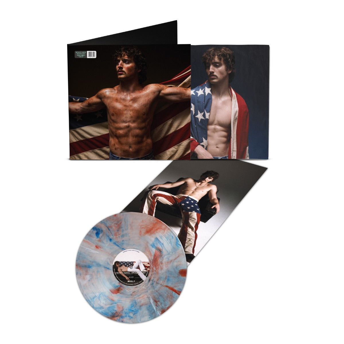 Benson Boone | American Heart (Red, White, And Blue Marble Vinyl) - Vinyl