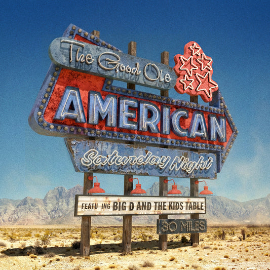 Big D And The Kids Table | The Good Ole American Saturday Night (Blue Dream Splash Vinyl) - Vinyl