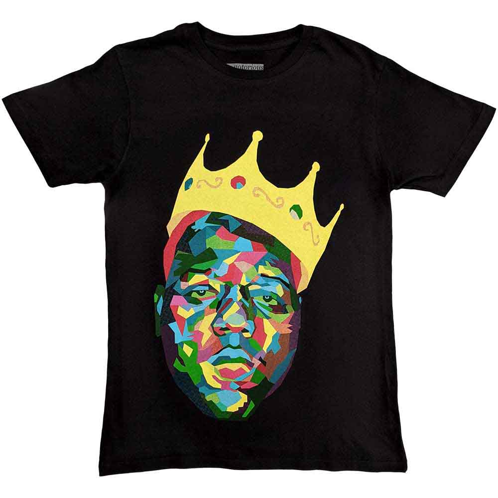 Biggie Smalls | Crown - T-Shirt Black