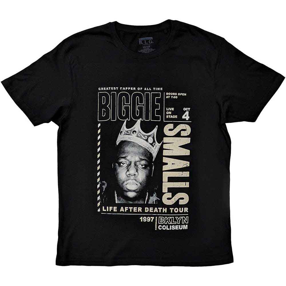 Biggie Smalls | Life After Death Tour - T-Shirt Black