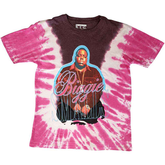 Biggie Smalls | Neon Glow - T-Shirt Pink
