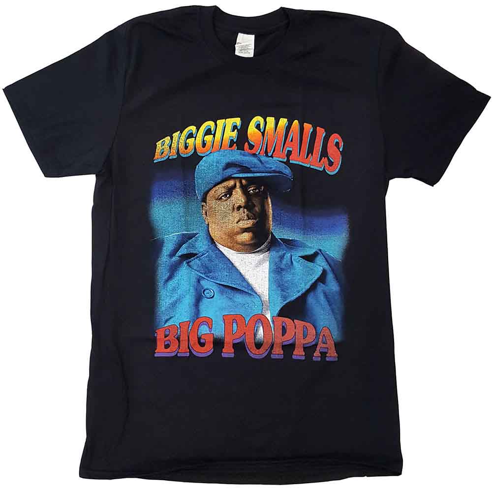 Biggie Smalls | Poppa - T-Shirt Black