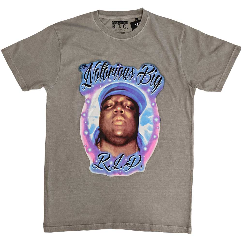 Biggie Smalls | RIP Airbrush - Grey