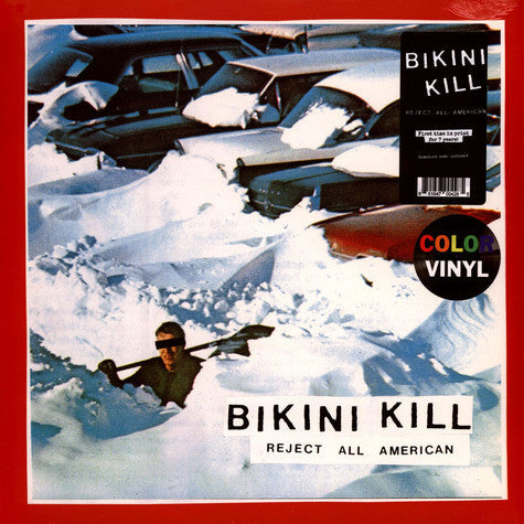 BIKINI KILL | Reject All American (Limited Edition, Red Vinyl) - Vinyl
