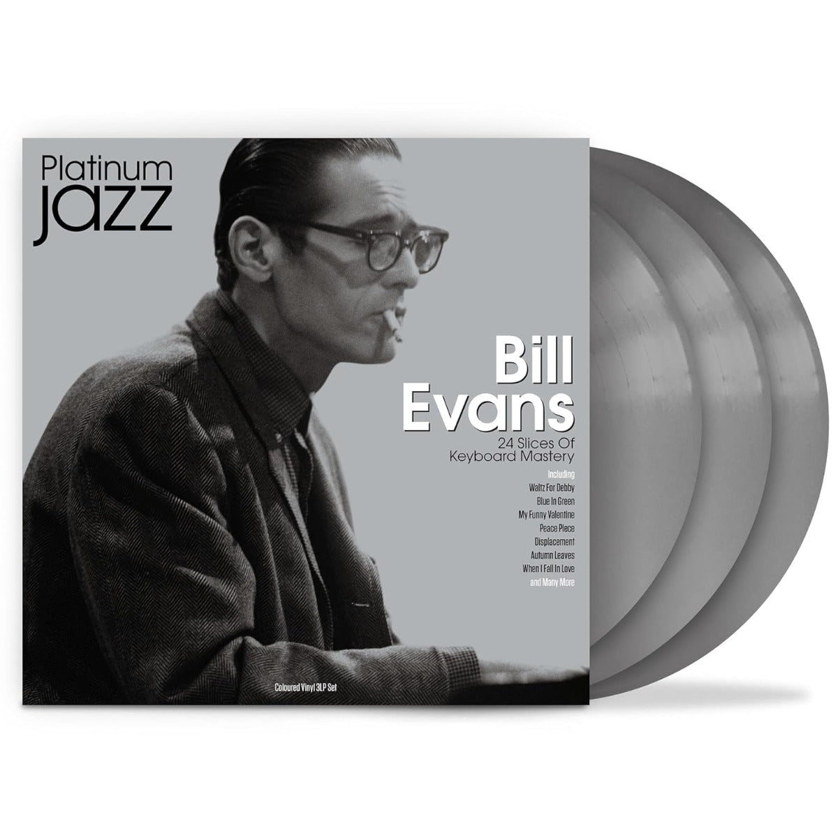 Bill Evans | Platinum Jazz (Silver Vinyl) [Import] (3 Lp's) - Vinyl