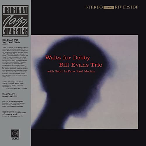 Bill Evans Trio | Waltz For Debby (Original Jazz Classics Series) [LP] - Vinyl