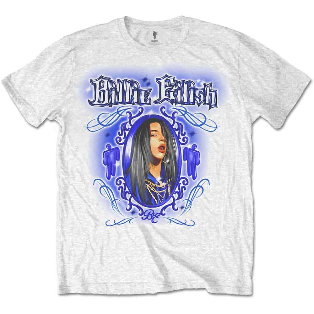 Billie Eilish | Airbrush - T-Shirt White