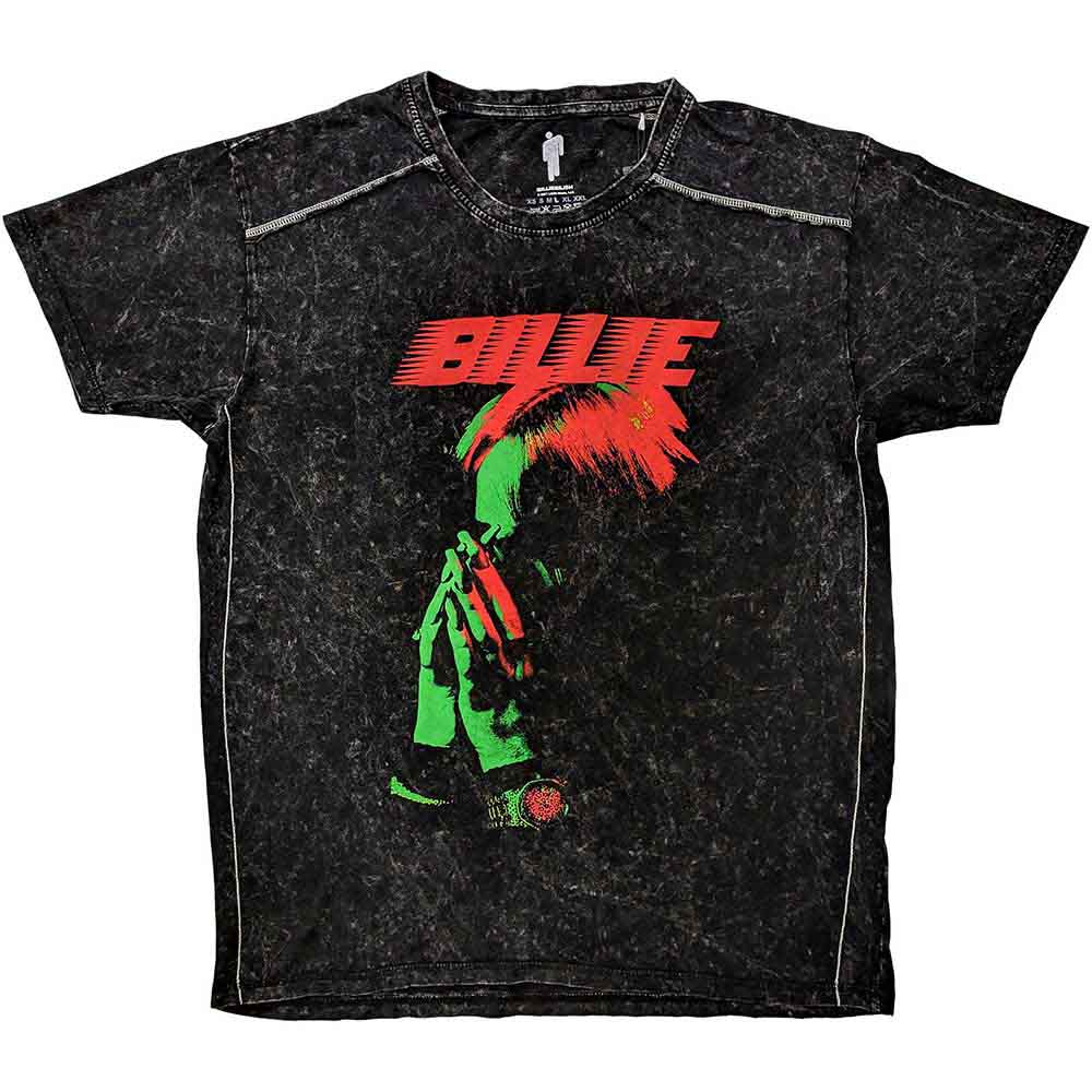 Billie Eilish | Hands Face - T-Shirt Black