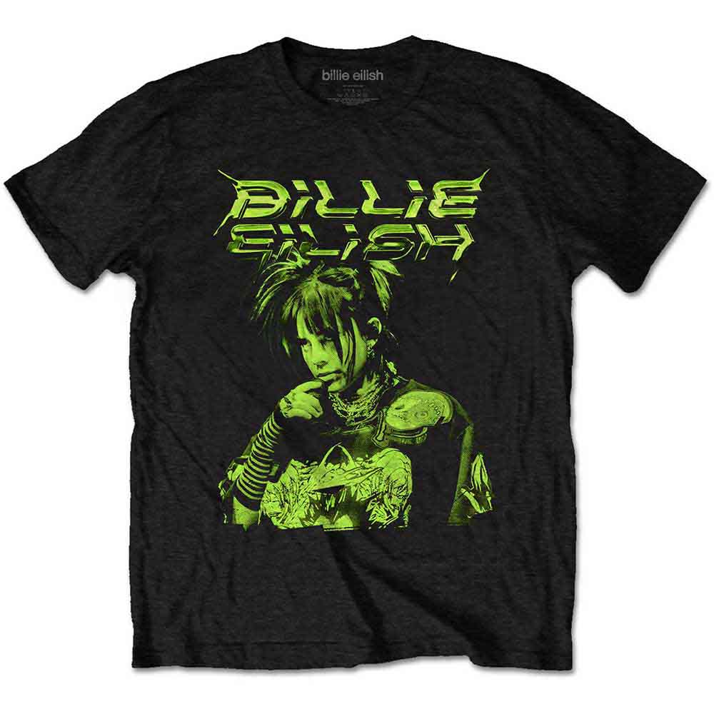 Billie Eilish | Illustration - T-Shirt Black