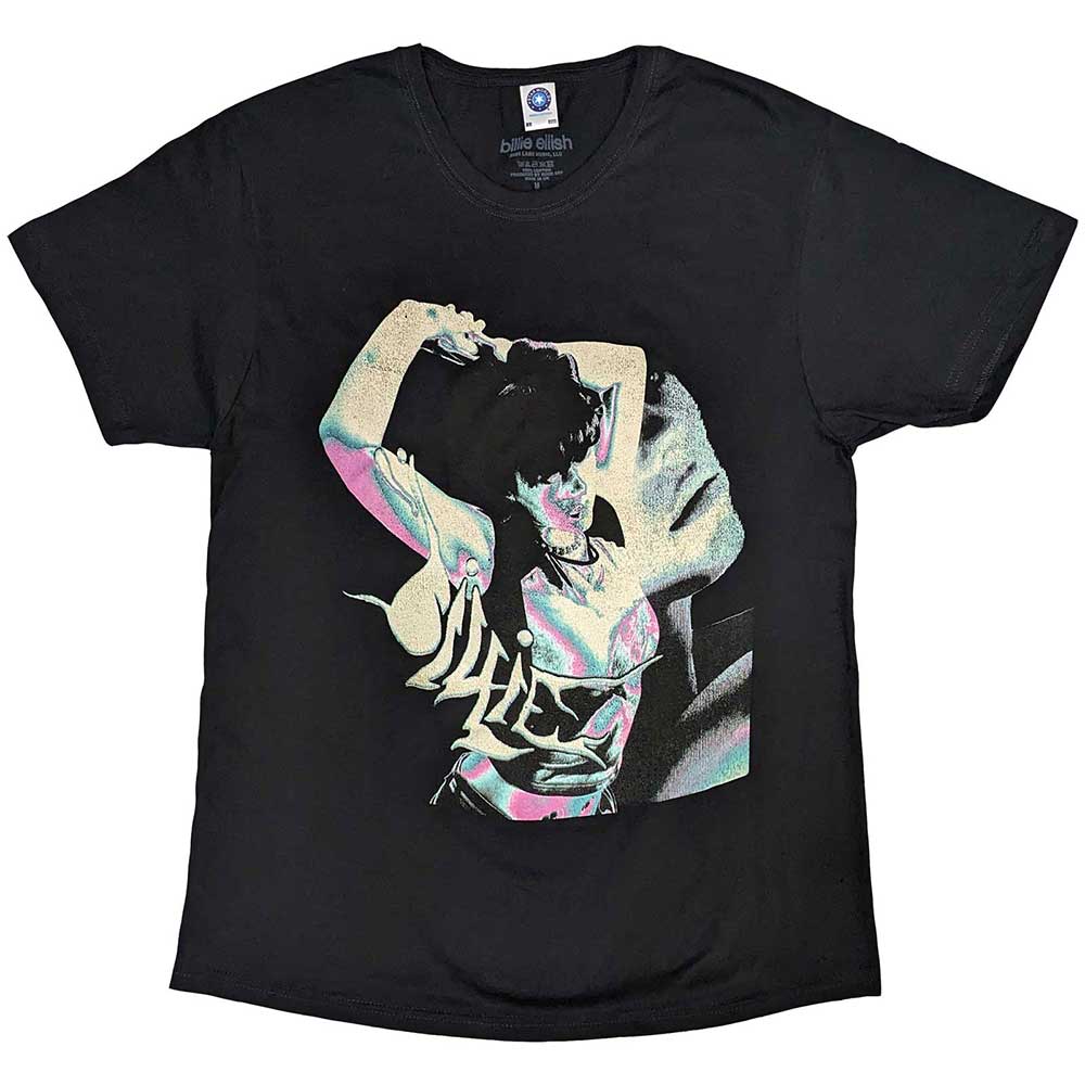 Billie Eilish | Portrait - T-Shirt Grey