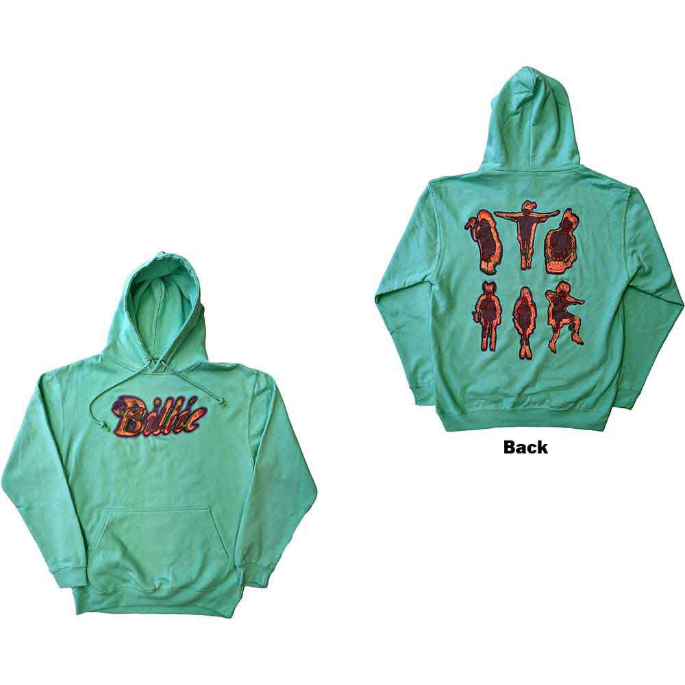 Billie Eilish | Silhouettes - Sweatshirt Green