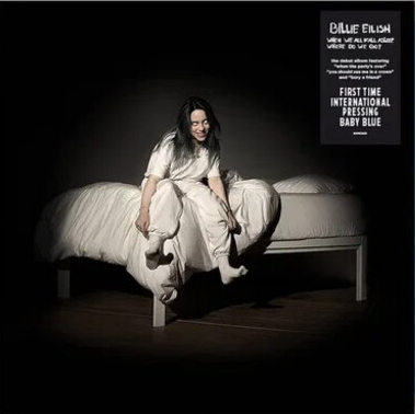 Billie Eilish | When We All Fall Asleep Where Do We Go (Limited Edition, International Pressing, Baby Blue Colored Vinyl) [Import] - Vinyl