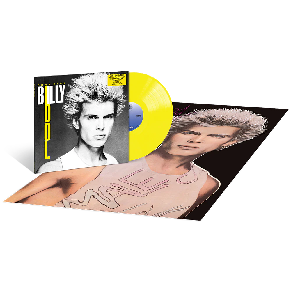Billy Idol | Don't Stop (Extended Play) (Limited Edition, "Lemon Jelly" Colored Vinyl) - Vinyl