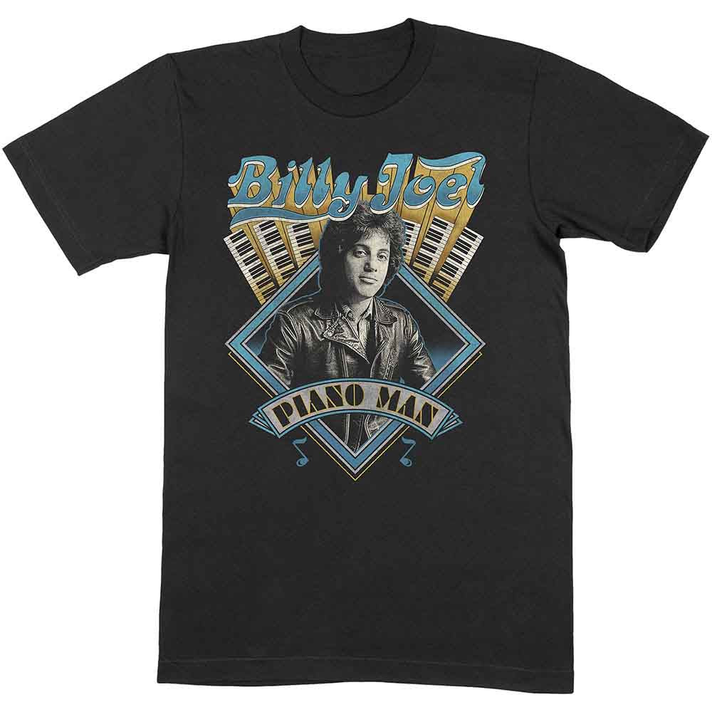 Billy Joel | Piano Man - T-Shirt Black