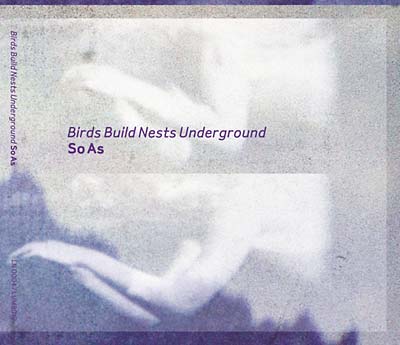 BIRDS BUILD NESTS UNDERGROUND | So As - CD