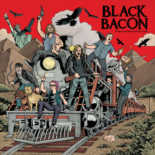 Black Bacon | Every Action Has Reaction [Explicit Content] (Green, Colored Vinyl) - Vinyl