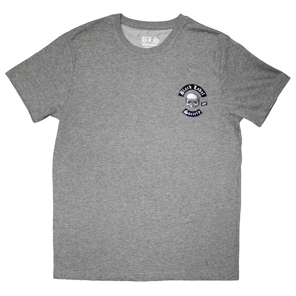 Black Label Society | Mini Skull Logo - Grey
