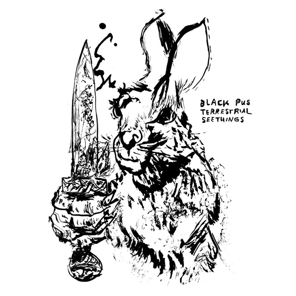 Black Pus | Terrestrial Seethings (Silver Vinyl) - Vinyl