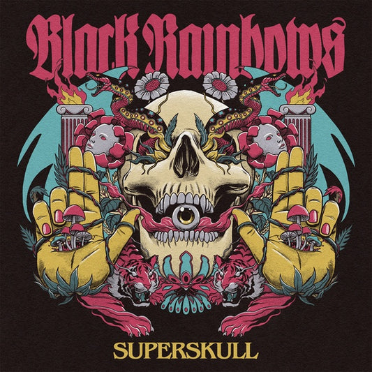 BLACK RAINBOWS | Superskull (Pink/Black/Blue Vinyl) - Vinyl