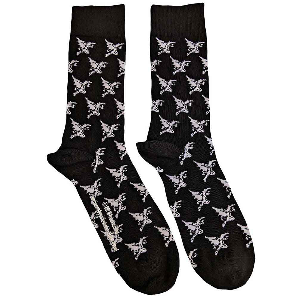Black Sabbath | Demon Pattern - Socks Black
